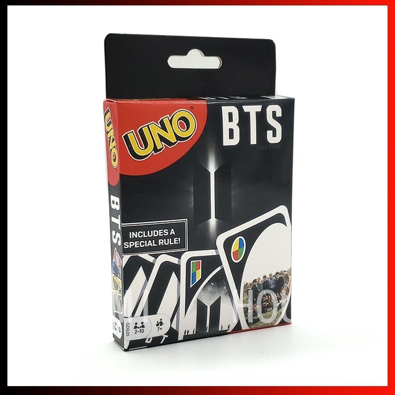 K-pop BTS Uno 24 小時送貨照片卡遊戲(112 張卡片)Wply Mattel 官方紙牌遊戲 MD 商品
