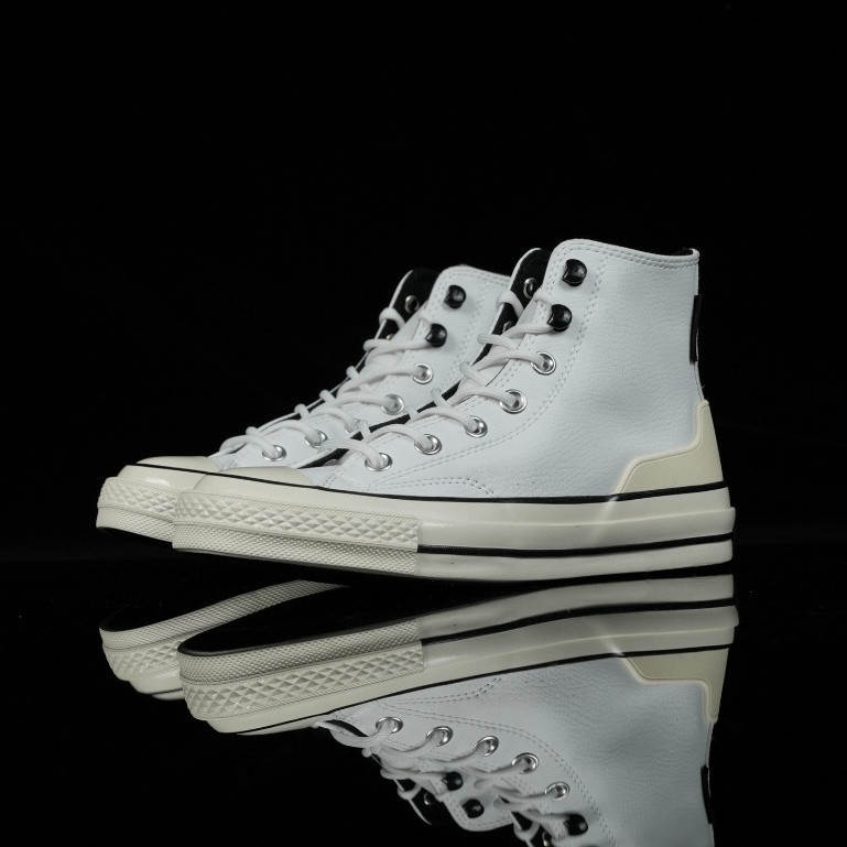 匡威 Converse Chuck 1970 年代防水皮革白色高幫休閒運動鞋