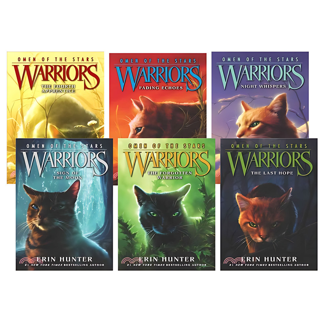 Warriors: Omen of the Stars (Book 1-6)(共6本) 貓戰士4部曲/Erin Hunter【三民網路書店】