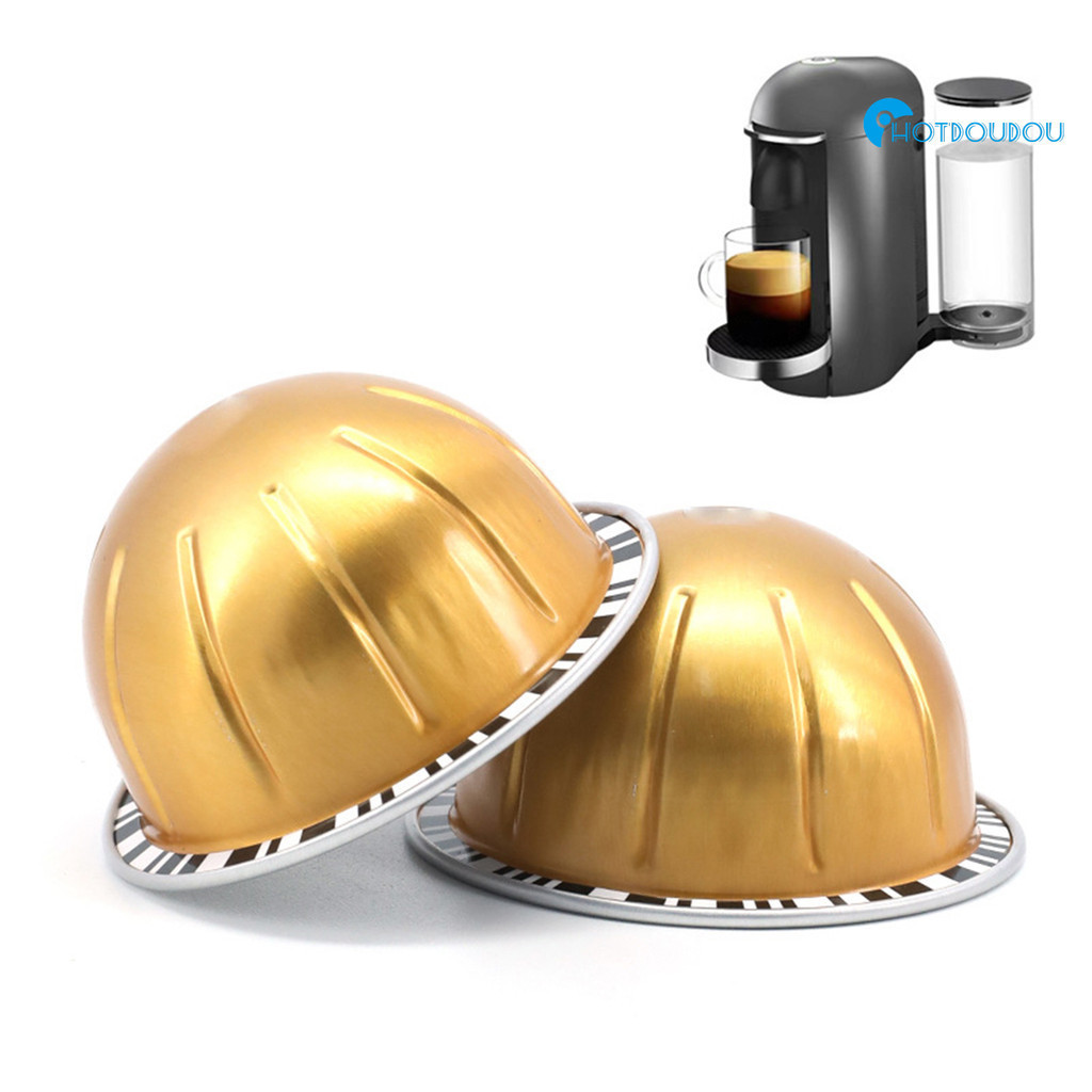 兼容Nespresso Vertuo咖啡膠囊機DIY可循環使用咖啡Vertuo膠囊殼