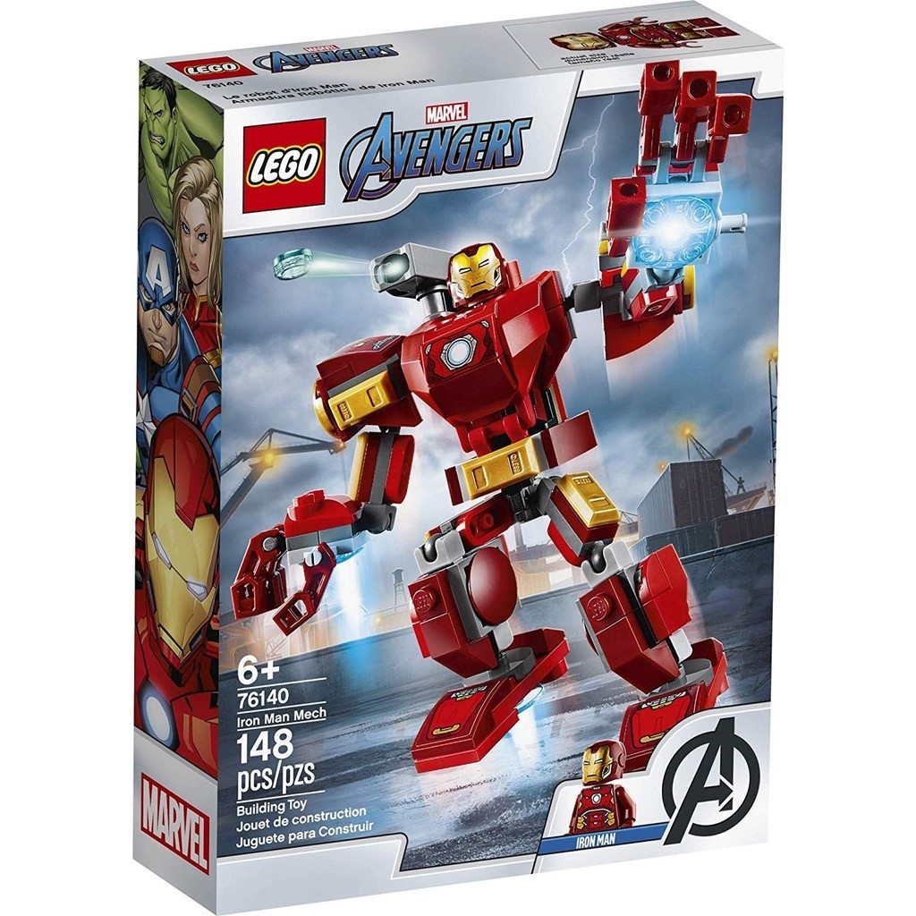 請先看內文 LEGO 樂高 76140 鋼鐵人機甲Iron Man Mech 超級英雄系列