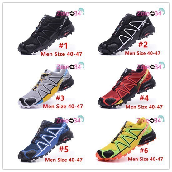 2020 Salomon Speedcross 4 Trail Runner 跑步鞋男/女運動遠足運動鞋戶外鞋 36-4