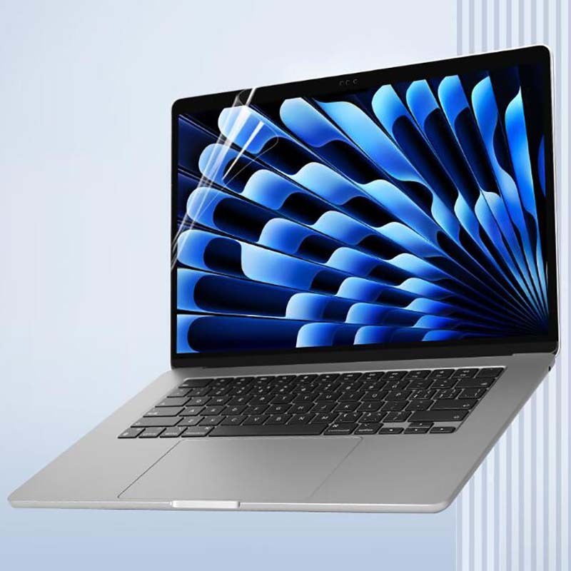 屏幕保護膜適用於2024 MacBook Air M3 15 A3114 13 A3113 M2 A2681透明熒幕貼膜