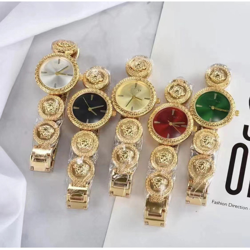 美杜莎美人頭商務范家大金錶工廠批發爆款套裝手鍊手錶代發