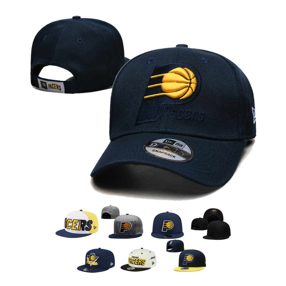NBA 籃球帽 調整帽 印第安納溜馬 Indiana Pacers 男女通用 遮陽運動帽  嘻哈風潮帽