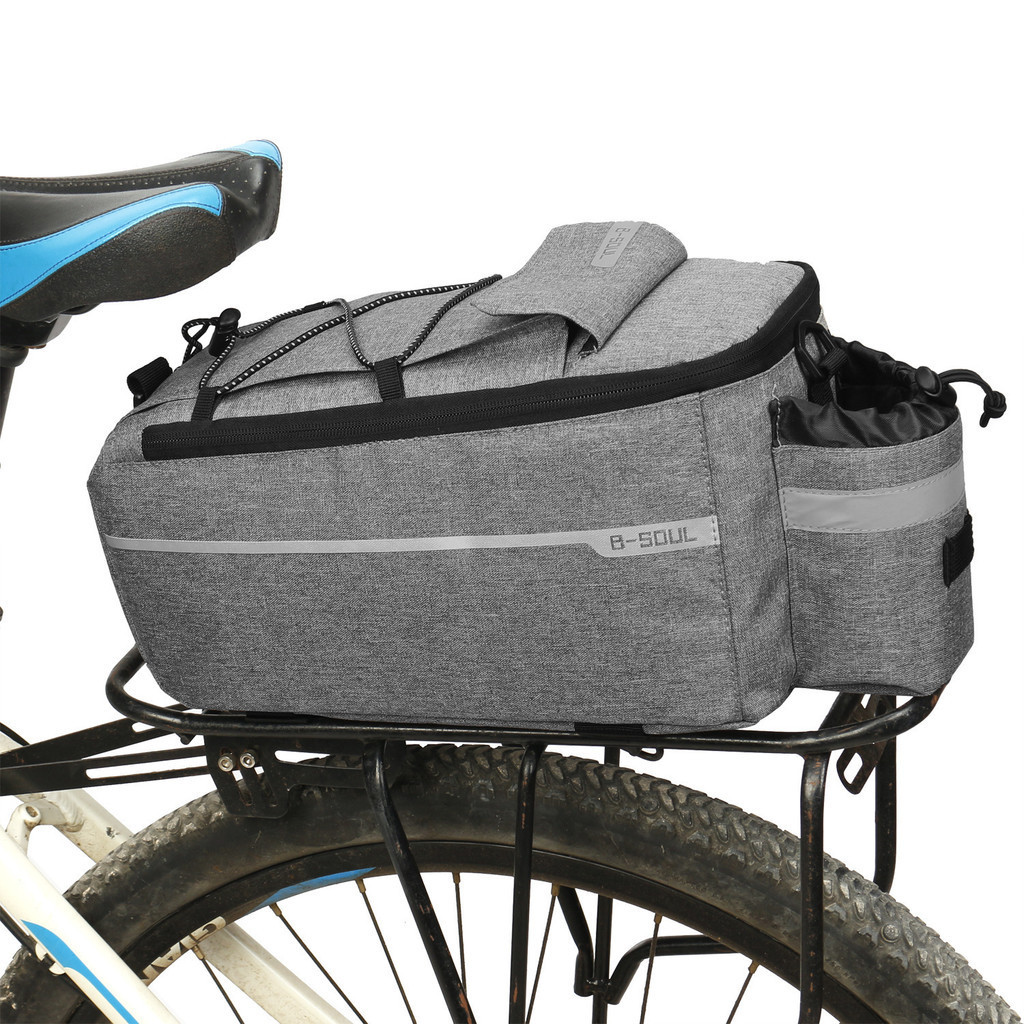 山地腳踏車後馱包電動摺疊貨架包騎行裝備駝包配件後座包 帶保溫內膽