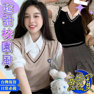 台灣現貨✨女夏季 小眾 別緻 泡泡袖 針織 設計感 假兩件 襯衫 寬鬆 百搭 t卹 百搭 上衣