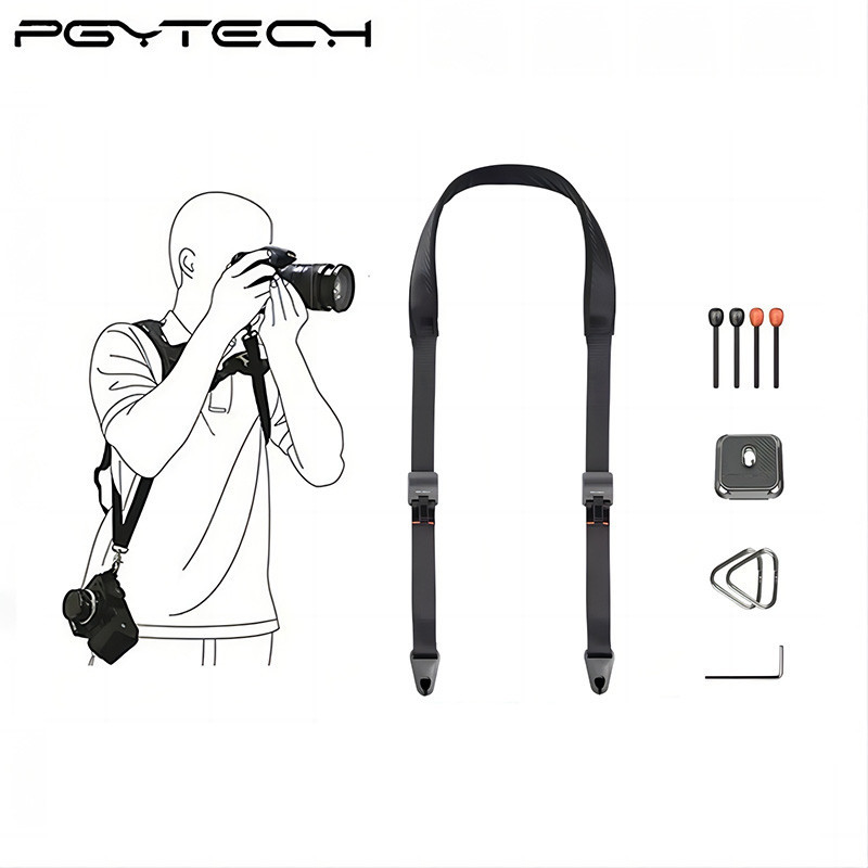 PGYTECH相機背帶肩帶快拆单眼微單快裝板相機快掛斜跨帶掛繩