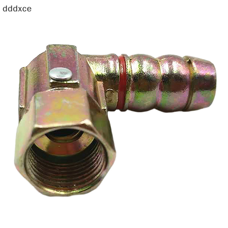Dddxce 1pc 黃銅軟管適合 11mm 19mm 燃氣灶萬向接頭軟管連接內螺紋進氣 El 螺絲連接器耦合器全新