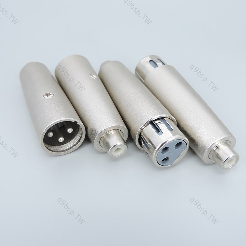 1 件 3 針芯 XLR 母公對 RCA 母音頻適配器插座轉換器電纜揚聲器連接器用於麥克風揚聲器 a1 TW9B