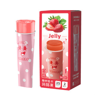 Cheersjelly舉杯低卡草莓蔓越莓蒟蒻凍2根入132g