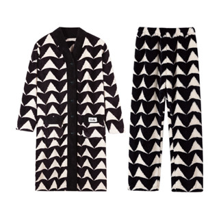 ParrotFashion珊瑚絨中長款睡袍女韓係加厚保暖開衫可外穿法蘭絨家居服