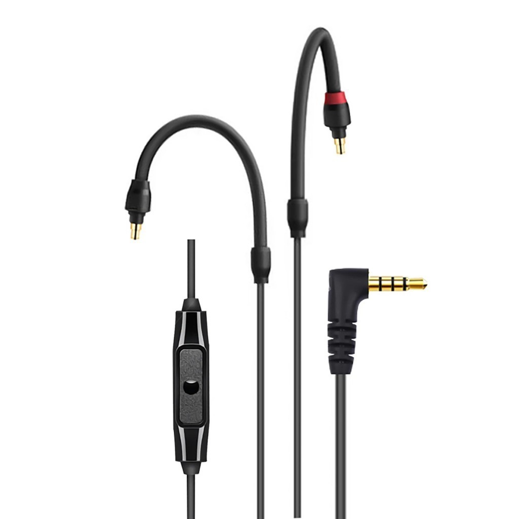 SENNHEISER 耳機替換線兼容森海塞爾 IE40 PRO 耳機 HIFI 耳機帶麥克風音量控制升級線