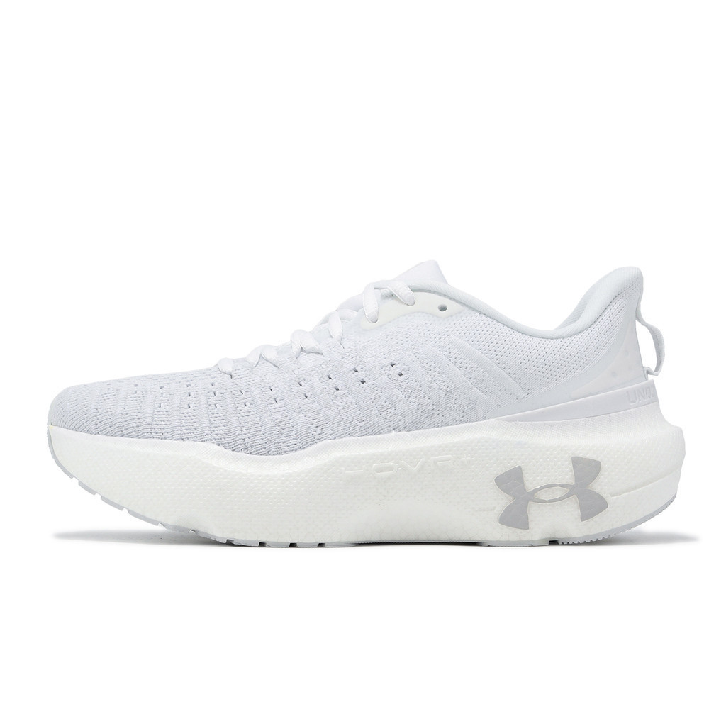 Under Armour 慢跑鞋 W Infinite Elite 女鞋 白 緩震 UA【ACS】 3027199100