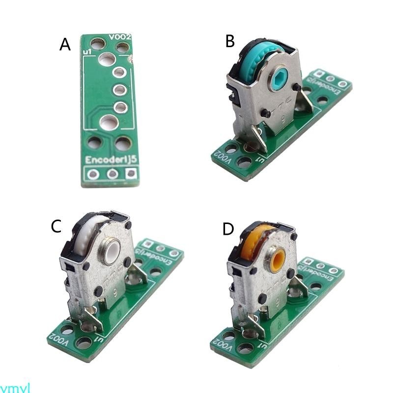 Ymyl 鼠標滾輪編碼器板銀綠色金芯 TTC 9mm 適用於 G403 G603 G703