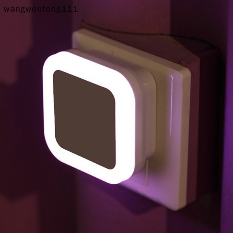 &lt; Wwtw&gt; 自動 LED 光感應傳感器控制臥室小夜燈床燈美式插頭。