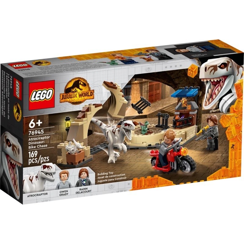 請先看內文 LEGO 侏羅紀世界 76945 Atrociraptor Dinosaur: Bike Chase