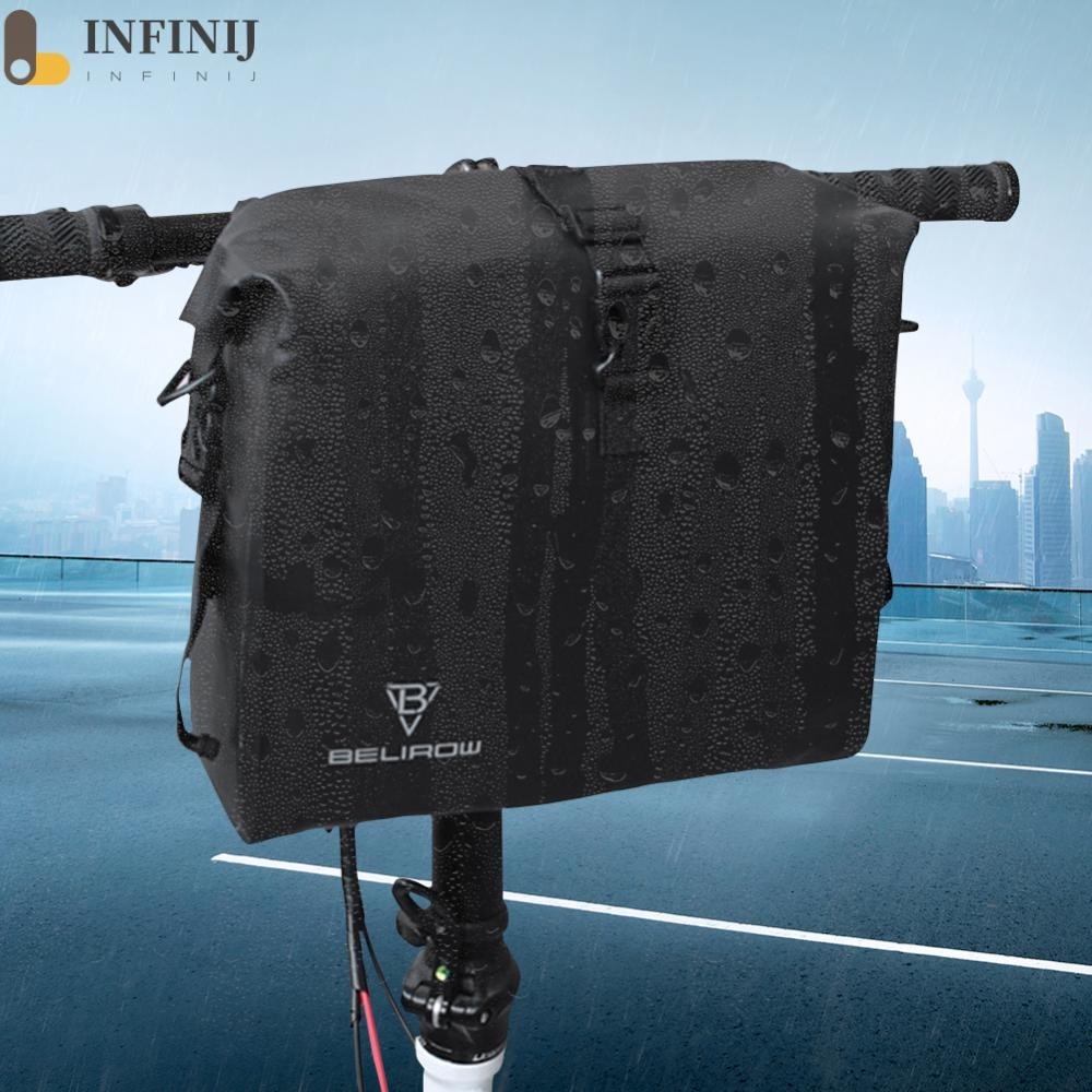 [infinij.tw] (有頻道）防水腳踏車車前包 電動車車頭收納掛袋 電瓶車電動滑板車前掛物包