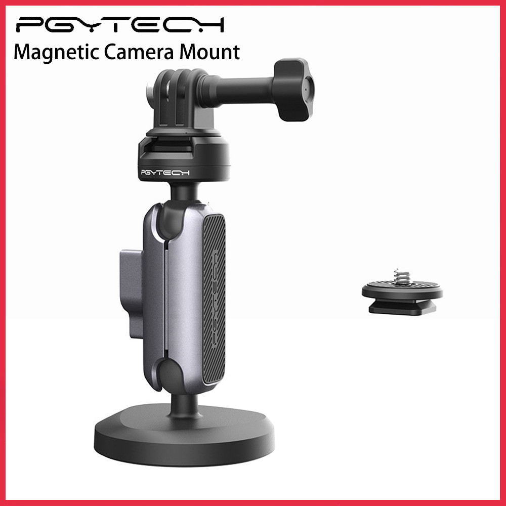 Pgytech CapLock 磁性相機支架 360° 適用於 GoPro 12/11/10 Insta360 / DJ