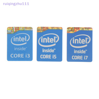 英特爾 [ruiqingzhu] 5pcs 第 4 代 Intel Core I3 I5 I7 貼紙標籤筆記本裝飾 [T