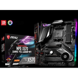 【現貨 品質保障】盒裝微星MPG X570 GAMING PRO CARBON 主板AM4銳龍5950X超頻