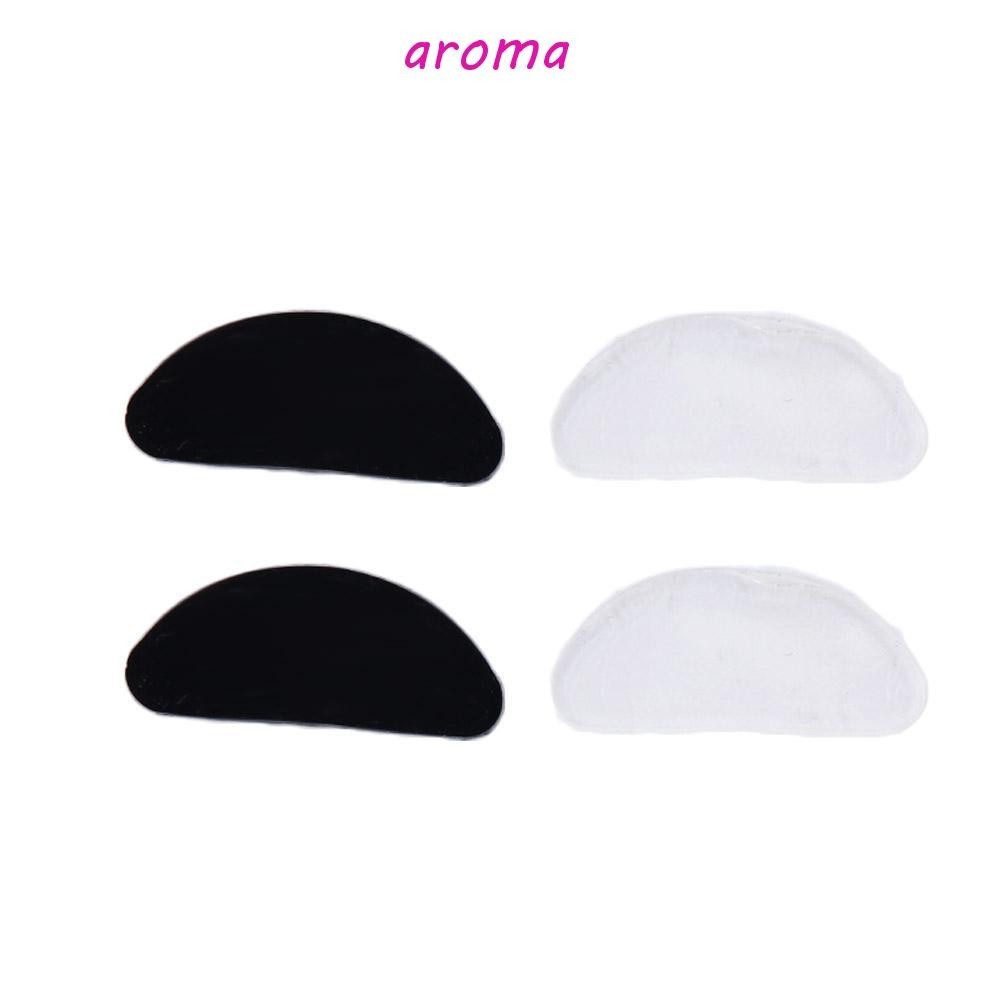 Aroma 眼鏡墊方便舒適透明防滑膠矽膠弧形眼鏡鼻貼