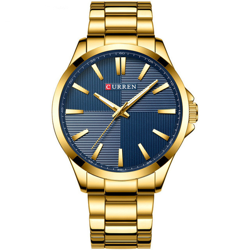 CURREN品牌 8322 防水 石英 鋼帶 高級男士手錶
