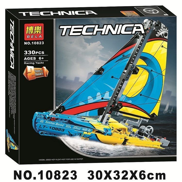 【積木家】相容樂高 諾高 科技 機械組 系列 遊艇 賽艇 帆船 42074 拼裝 積木 玩具 20074