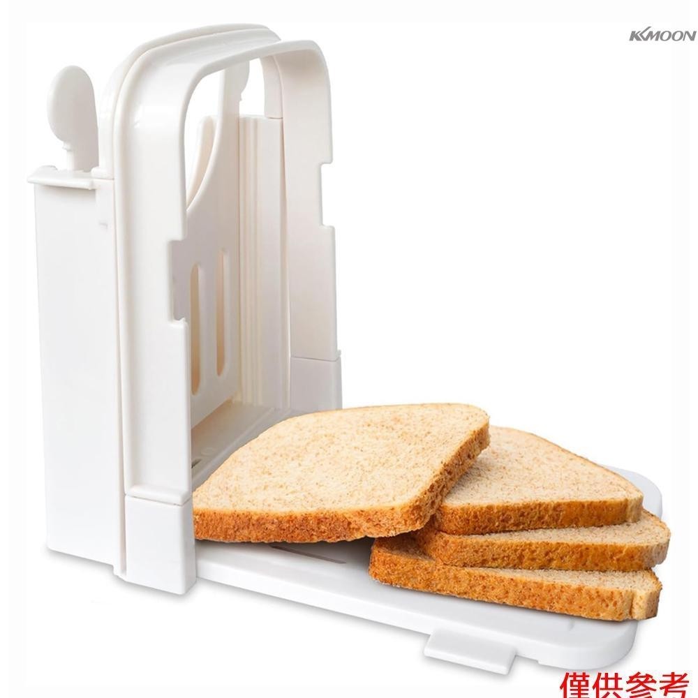 用於自製麵包塑料手動麵包切片指南的麵包切片機用於三明治的可折疊麵包刀