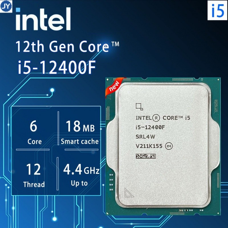 英特爾 Intel Core i5 12400F 12400F 2.5 GHz 6 核 12 線程 CPU 處理器 10