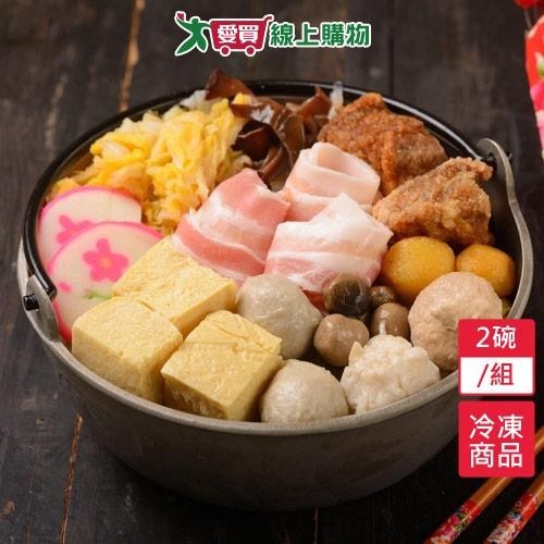 佳佳酸菜白肉鍋2碗/組(900G/碗)【愛買冷凍】