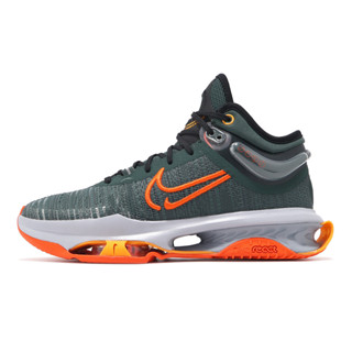 Nike 籃球鞋 Air Zoom G.T. Jump 2 EP 綠 橘 男鞋 GT ACS DJ9432-301