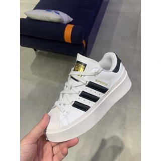 <Taiwan小鮮肉>ADIDAS Superstar Bonega W 白 黑 厚底 三葉草 金標 女鞋 GX1840