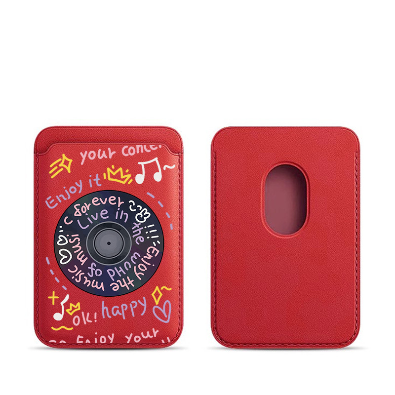 Magsafe 磁吸 卡包 卡套 皮革卡套 適用於iphone15promax皮革14pro卡套式13真皮質卡夾錢包配件