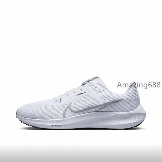 耐吉 Nike Air Zoom Pegasus 40跑鞋男女運動鞋全白DV3853-102