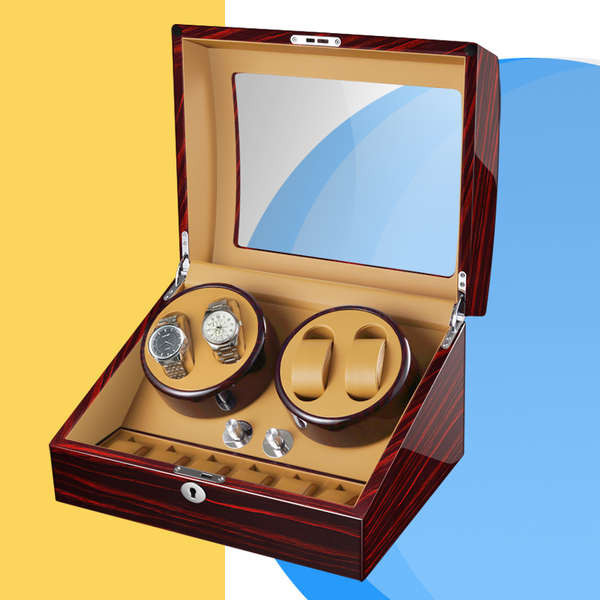 德國手錶搖表器機械錶自動上鍊盒晃表器轉表器家用首飾盒上弦盒
