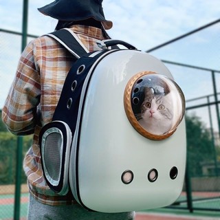 貓包外出便攜包透氣雙肩寵物背包大容量貓書包貓籠太空艙貓咪用品