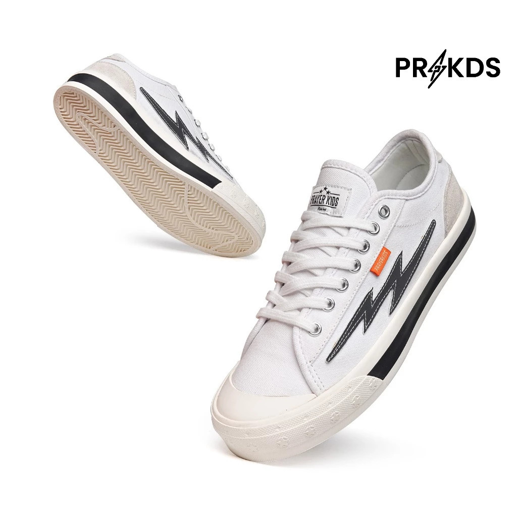 Prayerkids 反光 Volt Off White Shoes 運動鞋男士女士