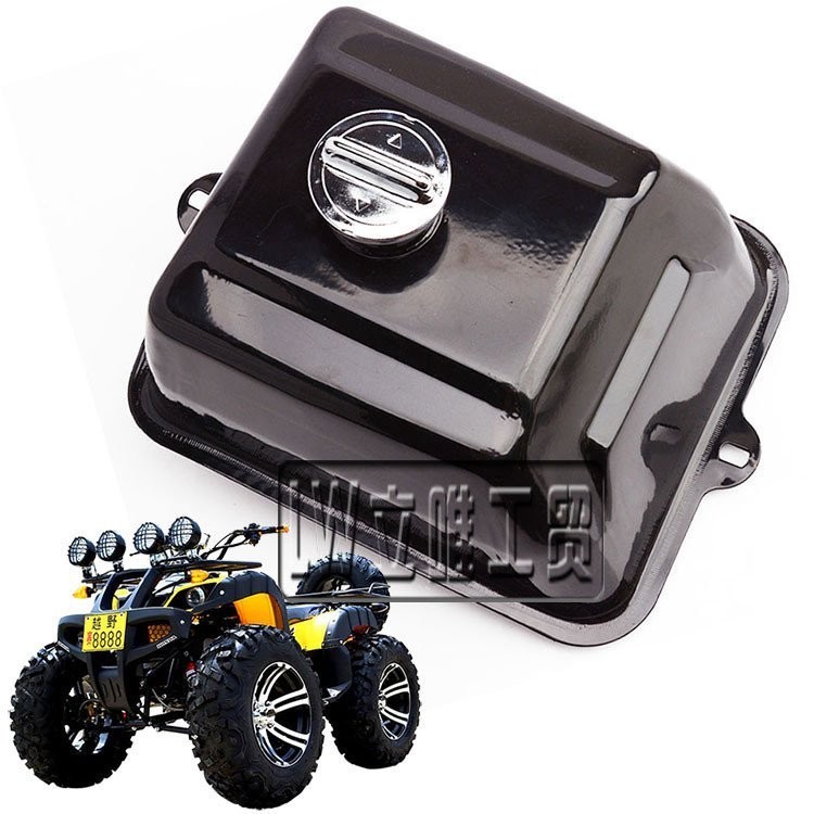 沙灘車ATV配件燃油箱 大公牛款式125-250cc鐵油壺油桶通用改裝