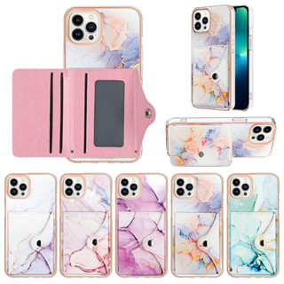 新款大理石紋卡包 Google Pixel 9 Pro Pixel 8 Pro手機殼Pixel 8A/7A/6A 保護套
