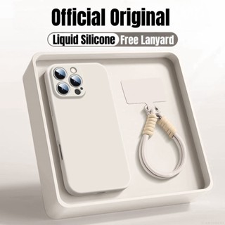 高品質天鵝絨液體矽膠手機殼適用於 iPhone 16 15 14 Plus 13 12 11 Pro Max 軟矽膠手機