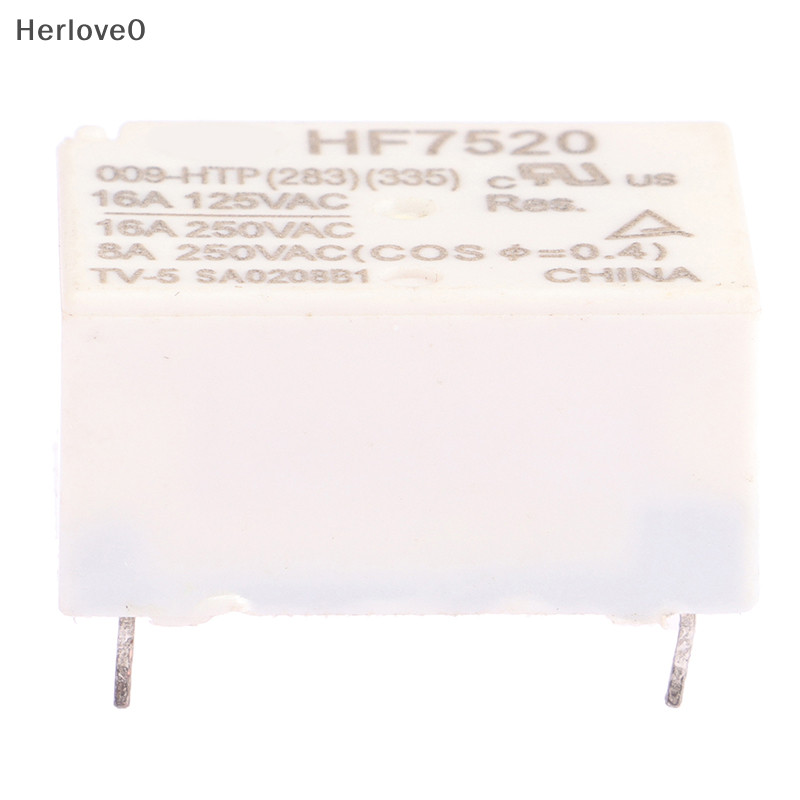 Herlove HF7520 / 009-HTP 高承重10A / 16A 常開4針小米恆溫電熱水壺繼電器TW