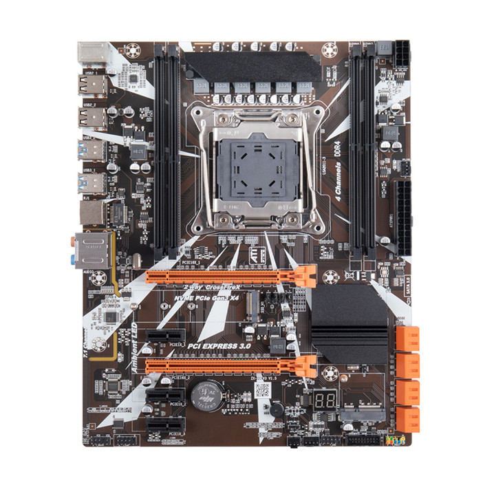 【現貨熱賣 秒發】全新X99主板 支持E5 2678 2666 2676 2680等V3 V4 支持DDR3/DDR4