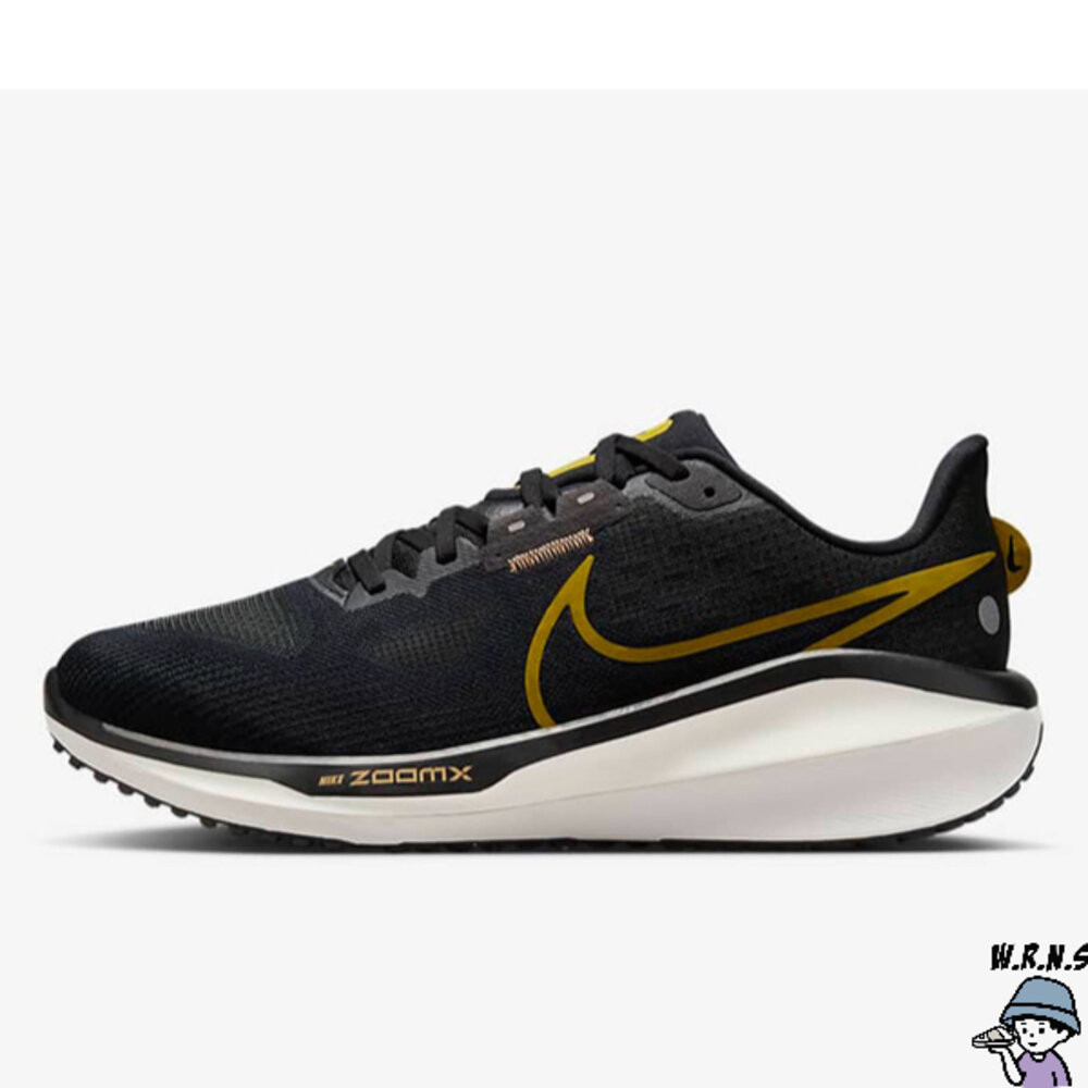 Nike 男鞋 慢跑鞋 Vomero 17 黑金FB1309-006