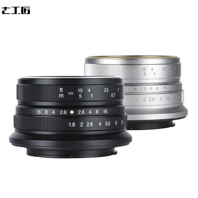 7artisans七工匠鏡頭25mm f1.8適用佳能M松下M4/3富士微單相機