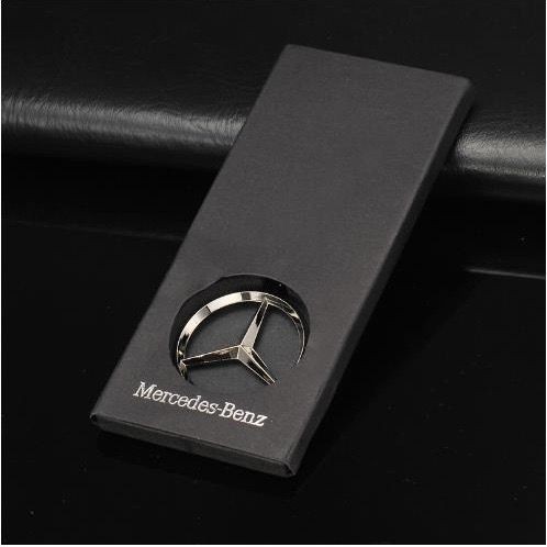 Mercedes Benz賓士三芒星時尚鑰匙圈BENZ鑰匙扣 現貨供應 賓士標誌汽車鑰匙鏈圈