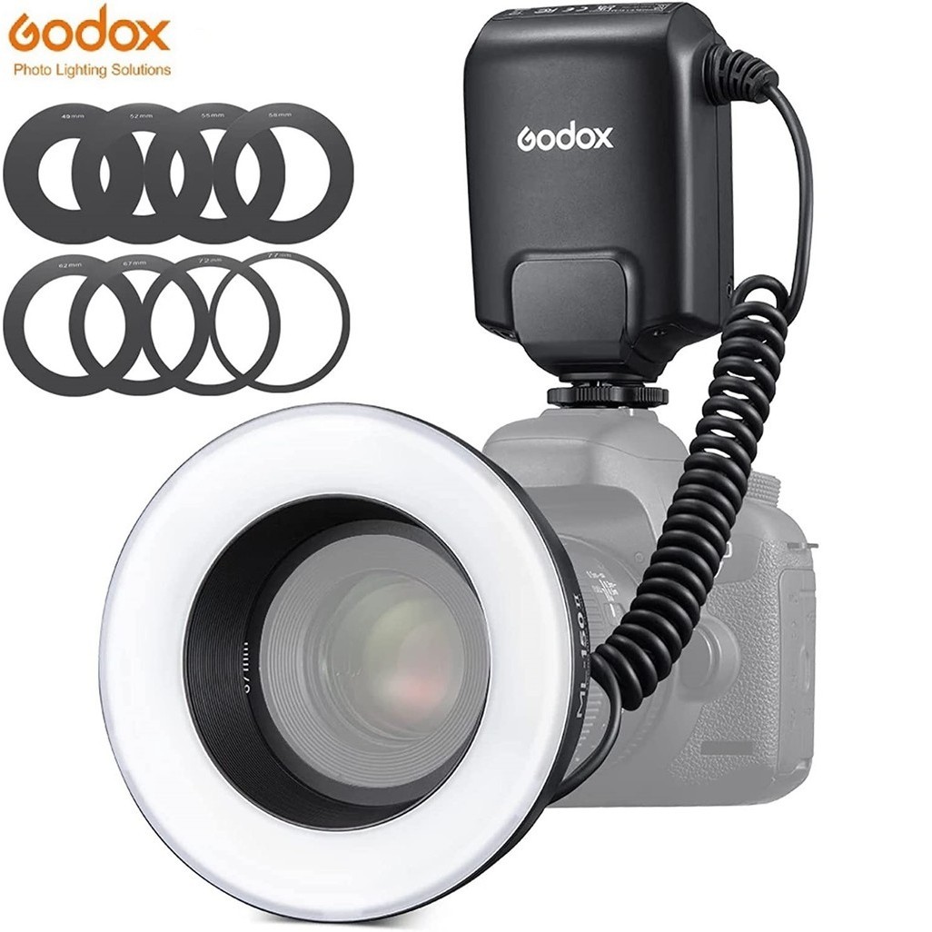 GODOX 國際牌 OLYMPUS 神牛 ML-150II ML150II 微距 LED 環形閃光燈 GN12 5800