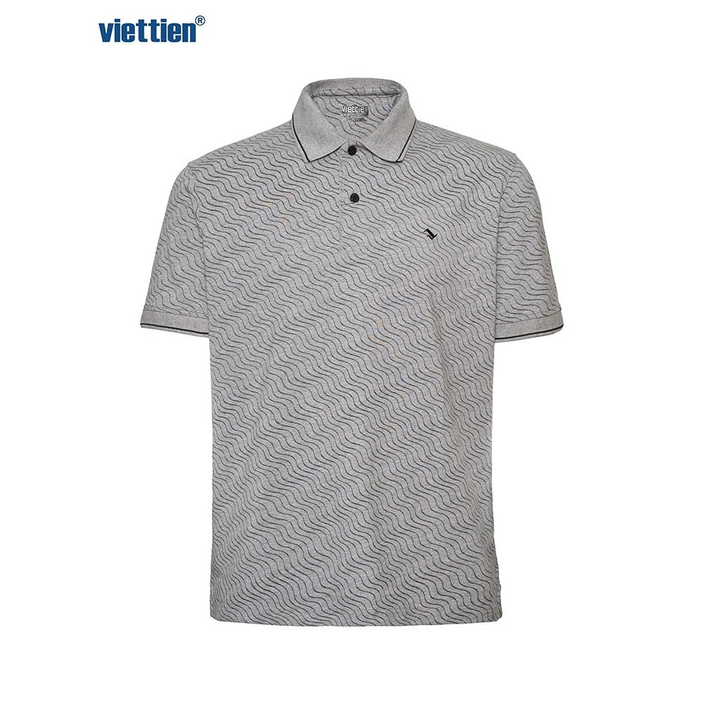 Viettien SMART CASAAL 棉質無袋 Polo T 恤常規版型 - 6R334CFYPK02C