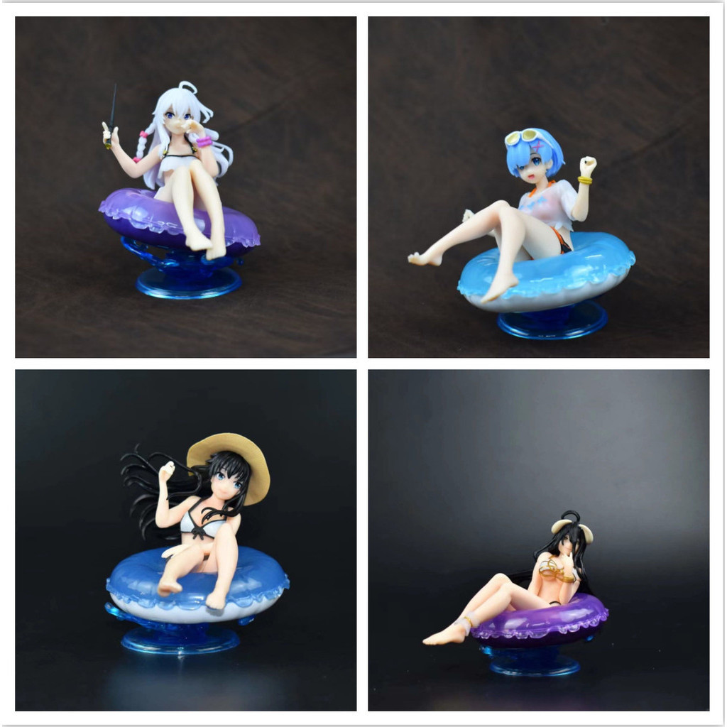 [dhshop] 魔女之旅 伊蕾娜初音雪乃雅兒貝德夏日泳裝游泳圈動漫手辦