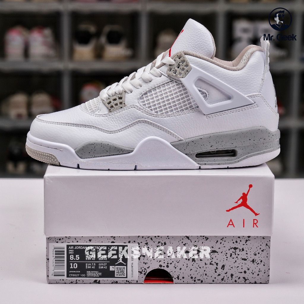 [GeekSneaker] Jordan 4 Oreo 運動鞋 (2021) “Tech Grey”
